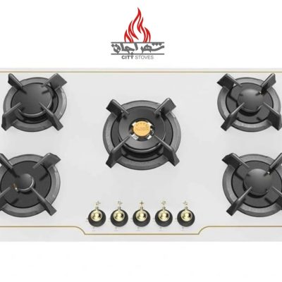 گاز صفحه ای آلتون با سرشعله ساباف ایتالیا IG540W سفید